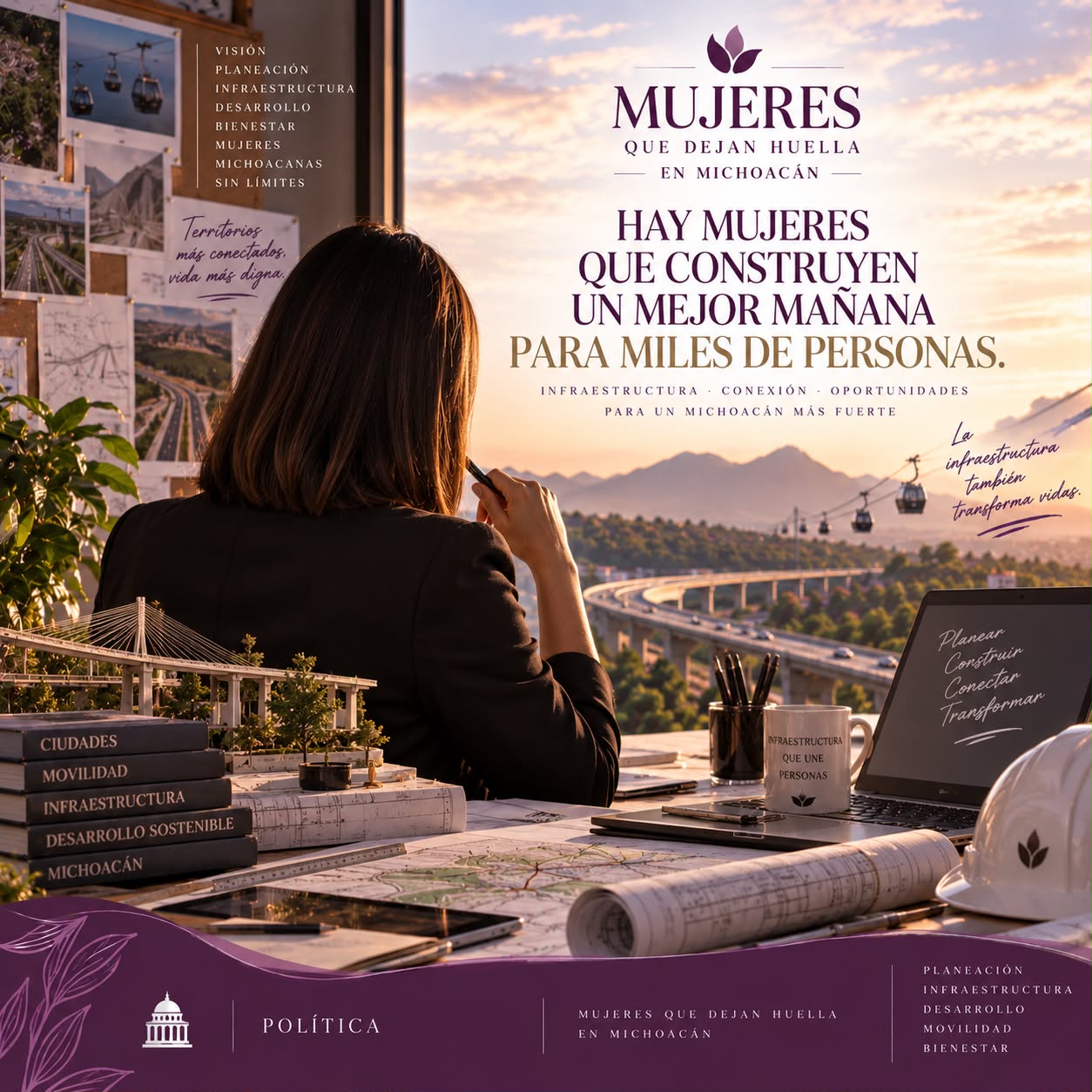 Política · Mujeres que dejan Huella en Michoacán
