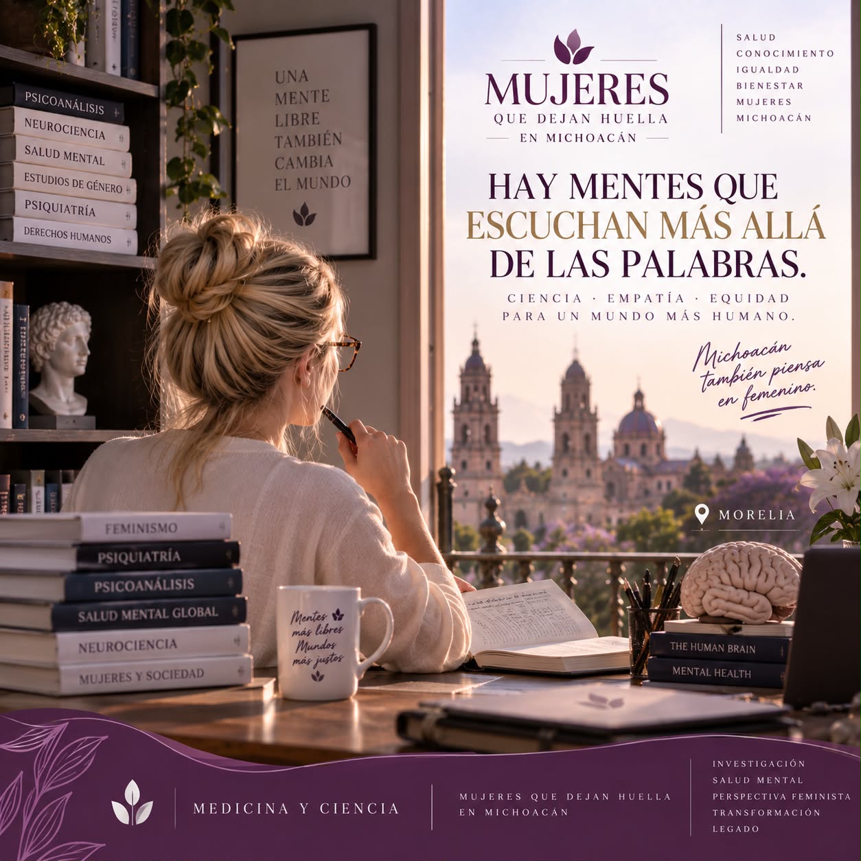 Medicina y Ciencia · Mujeres que dejan Huella en Michoacán