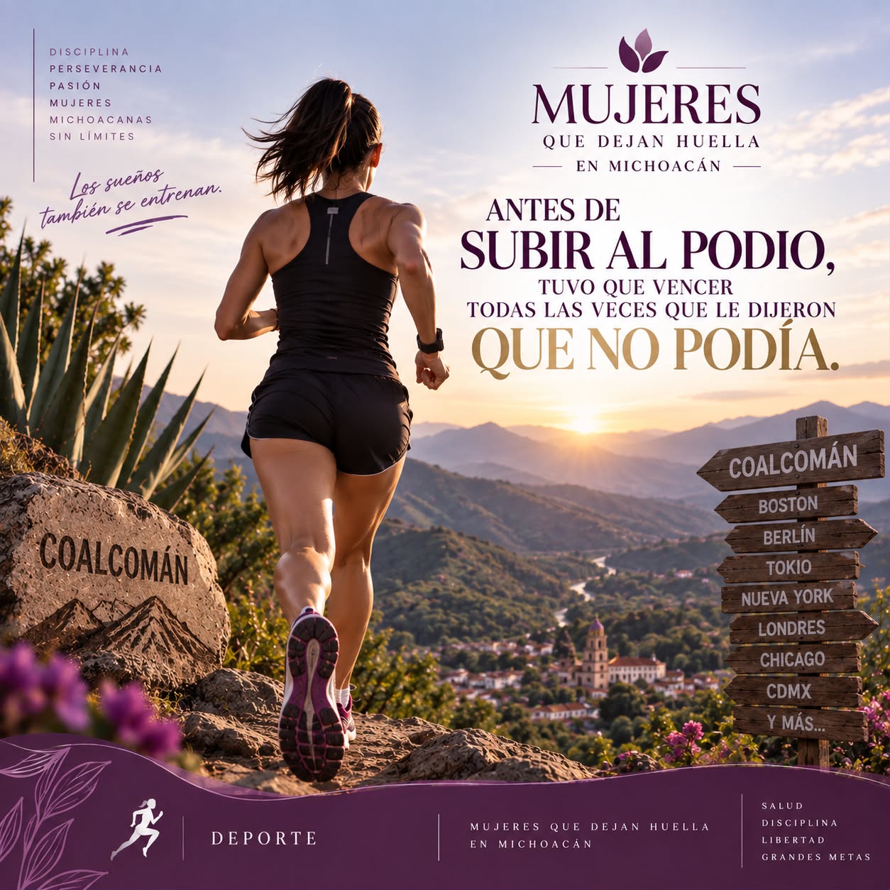 Deporte · Mujeres que dejan Huella en Michoacán